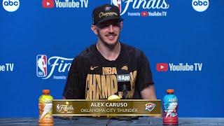 Alex Caruso Speaks On Winning NBA Finals With OKC! | June 22, 2025