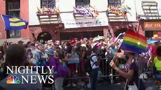 World Pride Hits The Streets Of Manhattan In Honor Of Stonewall 50th Anniversary | NBC Nightly News