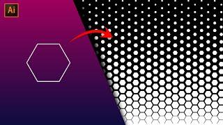 How To Create a Hexagonal Halftone in Adobe Illustrator Tips & Tricks For Experts & Beginners