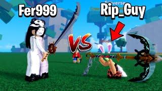 Fer999 vs Fijiverse in Blox Fruits PvP