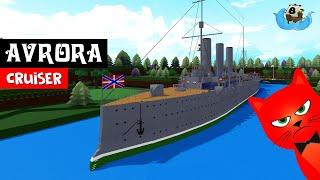 Cruiser Aurora | Red Cat WOW | Build A Boat For Treasure roblox