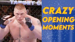 Bizarre, Hilarious, & Sometimes Depressing OPENING SEQUENCES in UFC/MMA