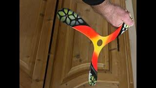 Carbon Boomerang flight