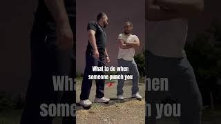 How to react when someone punch you