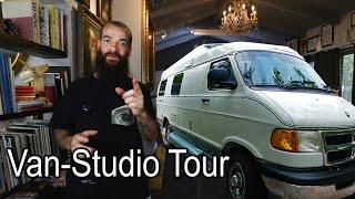 Van-Studio Tour. The Art Move Project. Cesar Santos vlog 097