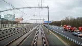 Trein Cabinerit / Leiden – Schiphol Airport – Almere Centrum / DDZ Intercity / Jan 2018