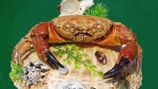 КРАБ СУВЕНИР СВОИМИ РУКАМИ. Souvenir crab with your hands