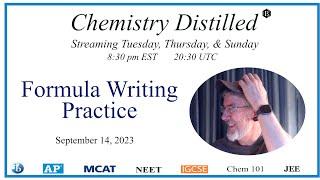 Writing Chemical Formulas Like a Pro  (Stream)