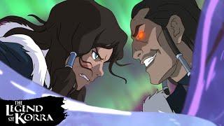 Korra Fights Unalaq in the Spirit World | Full Scene | The Legend of Korra