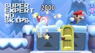 Super Expert No-Skip: Lose to Unlock Easy Mode (Mario Maker 2)