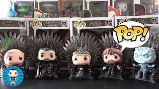 Game of Thrones Iron Throne Funko Pops Unboxed!