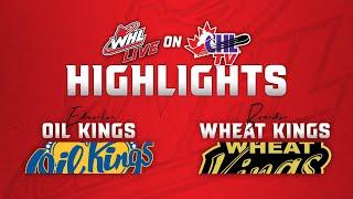 Edmonton Oil Kings at Brandon Wheat Kings 10/4 | WHL Highlights 2024-25