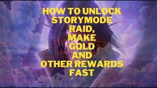 How unlock storymode NEW FEATURE in the war within fast