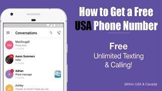 How To Get FREE USA Phone Number For Verification