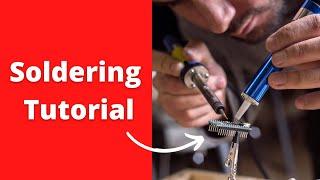 Soldering Tutorial for Beginners | PCB and Wire to Wire