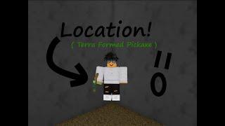 How to get the Roblox ATF Mirage Terraformed Pickaxe!