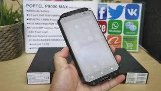 POPTEL P9000 MAX 5.5 inch FHD+ 4GB RAM 64GB ROM 9000mAh Unboxing Review