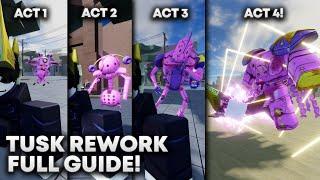 [AUT] How To Get TUSK ACT 1-4 REWORK FULL GUIDE!