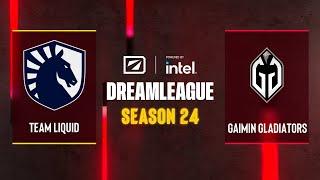 Dota2 - Team Liquid vs Gaimin Gladiators - DreamLeague Season 24 - Group A