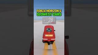 Top 5 SLOWEST Cars in Forza Horizon 5!