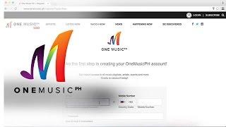 OneMusicPH - How To Register