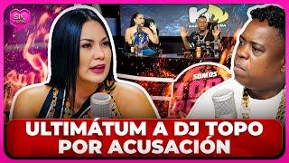 MARÍA VILLALOBOS DA ULTIMÁTUM A DJ TOPO POR ACUSARLA DE MAJAR EN SU OFICINA