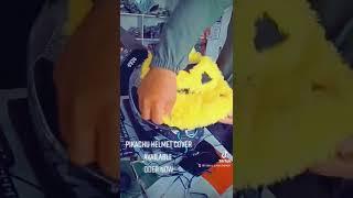 Pikachu helmet cover