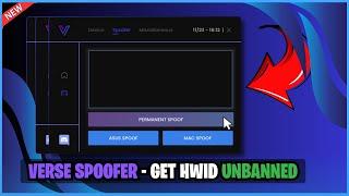 Verse Permanent Spoofer | Fix HWID Bans in 2025