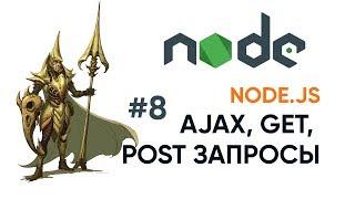 Получение GET и POST запросов на Node.js