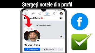 Cum să ștergeți notele de pe profilul Facebook |  Eliminați notele de pe Facebook