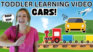 Toddler Learning Video Speech & Sounds with Miss Katie, Educational Videos First Words & Signs! CARS