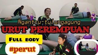 urut syarat tulang Tulung // pijat perempuan full body #urutperutwanita