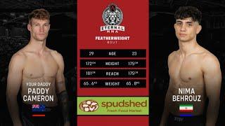 Eternal MMA 93: Paddy Cameron VS Nima Behrouz | FULL FIGHT