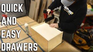 #shorts Quick and Easy Drawers | Drawers in under a minute