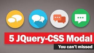 5 JQuery/CSS Modal dialog you can't miss