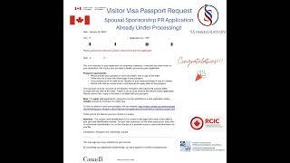 Visitor Visa for Spouse!! #family #spouse #reunion #immigration #canada #success #genuine #rcic