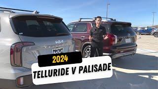 2024 Kia Telluride vs. 2024 Hyundai Palisade: A Deep Dive Comparison & Review