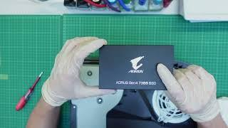 Gigabyte Aorus Gen4 7300 SSD 1TB [Unboxing] & [Installation on PS5]