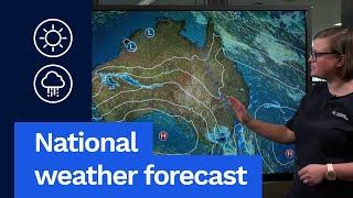 National Weather Forecast 10 Sept: Patchy showers in the west, possible storms in the south-east