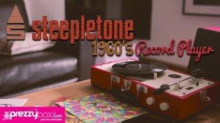 Steepletone 1960'S Vinyl Record Player - A Slice Of Nostalgia
