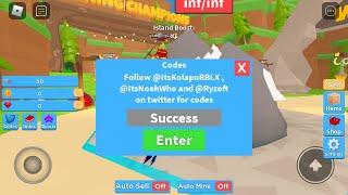 Roblox [️FROZEN] Mining Champions Codes