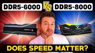 Does Memory Speed Matter for the 7800X3D?