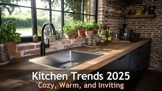 2025 Kitchen Trends You’ll Love for a Cozy, Rustic Vibe