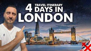 4 Days LONDON Itinerary VLOG | Ultimate London TRAVEL GUIDE