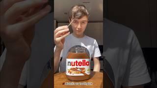 Nutella vs toothpick