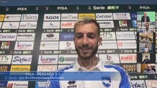 Pisa - Pescara 2-1: Luca Clemenza