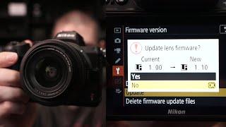 Easier firmware updates through Nikon's NX Studio