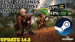 PUBG fps boost PUBG: SEASON 12 UPDATE! (14.2) - Increase FPS - FOR ANY PC - *NEW UPDATE*