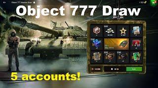 WoT Blitz Object 777 II Draw - Not worth to play this time!!!