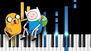 Adventure Time Ending Theme (Come Along With Me / Island Song) - EASY Piano Tutorial